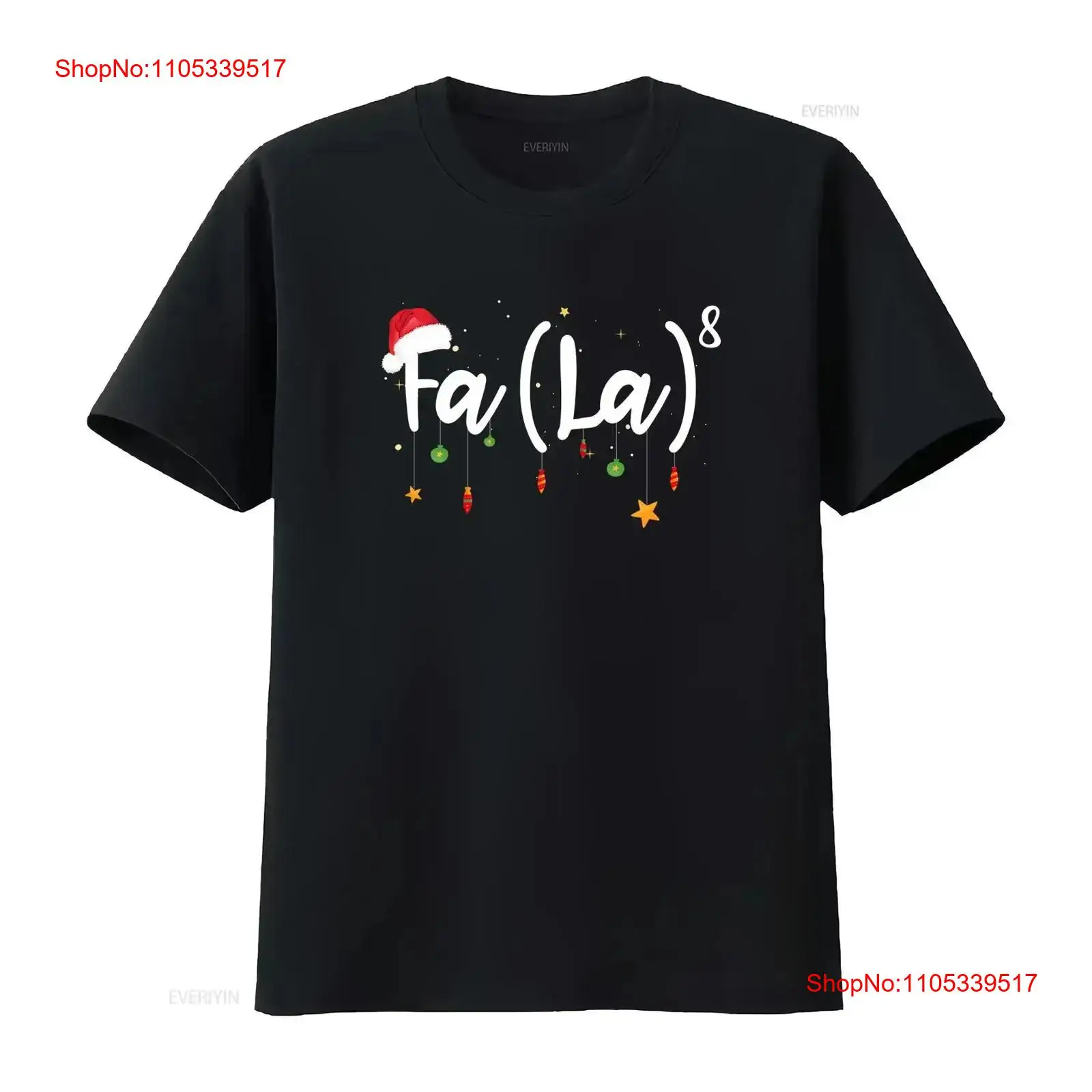 FA LA 8 Funny Christmas T Shir - Vintage Fashion La recension och pris