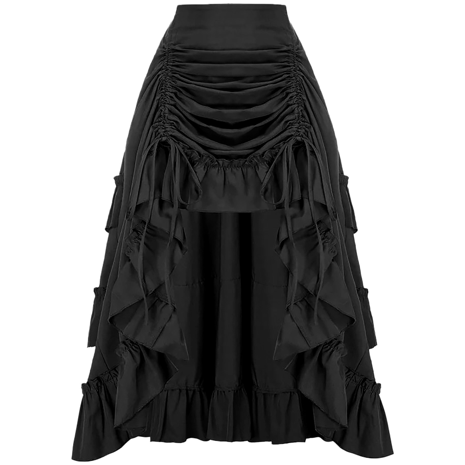 Ruffled High Waisted Long Vict - Vintage Victorian Fashion recension och pris