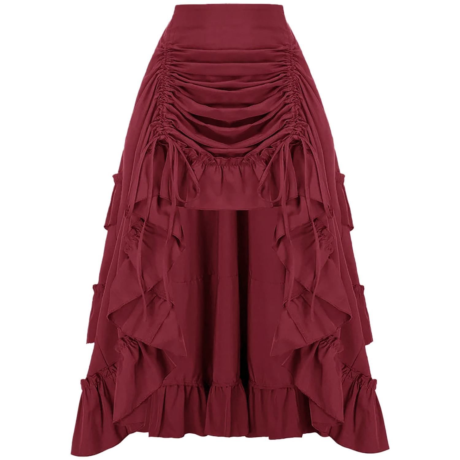 Ruffled High Waisted Long Vict - Vintage Victorian Fashion recension och pris