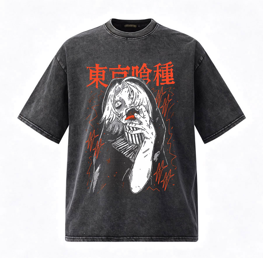 Vintage Washed Anime Tokyo Gho - Vintage Fashion Tokyo recension och pris