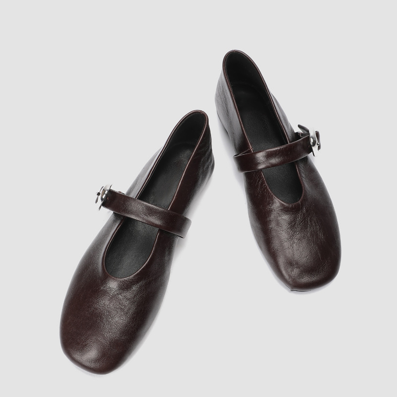 Women Mary Jane Shoes pu Leath - Vintage Fashion Style recension och pris