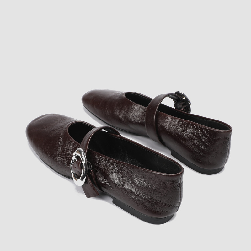 Women Mary Jane Shoes pu Leath - Vintage Fashion Style recension och pris