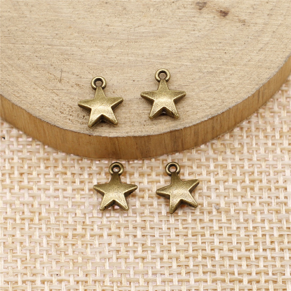 40pcs 8.6x7.1mm 2 Colors Antiq - Vintage Fashion Words recension och pris