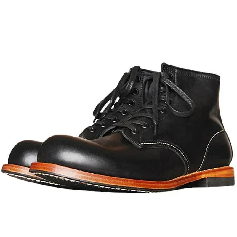 Vintage Men Goodyear-Welted Ge - Vintage Fashion Style recension och pris