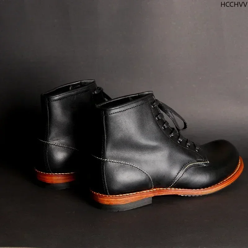 Vintage Men Goodyear-Welted Ge - Vintage Fashion Style recension och pris