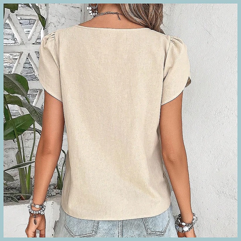 2024 Summer Vintage Solid Colo - Vintage Women Fashion recension och pris