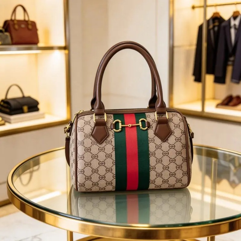 High-end Leather Diaper Bag fo - Vintage Fashion Boutique recension och pris