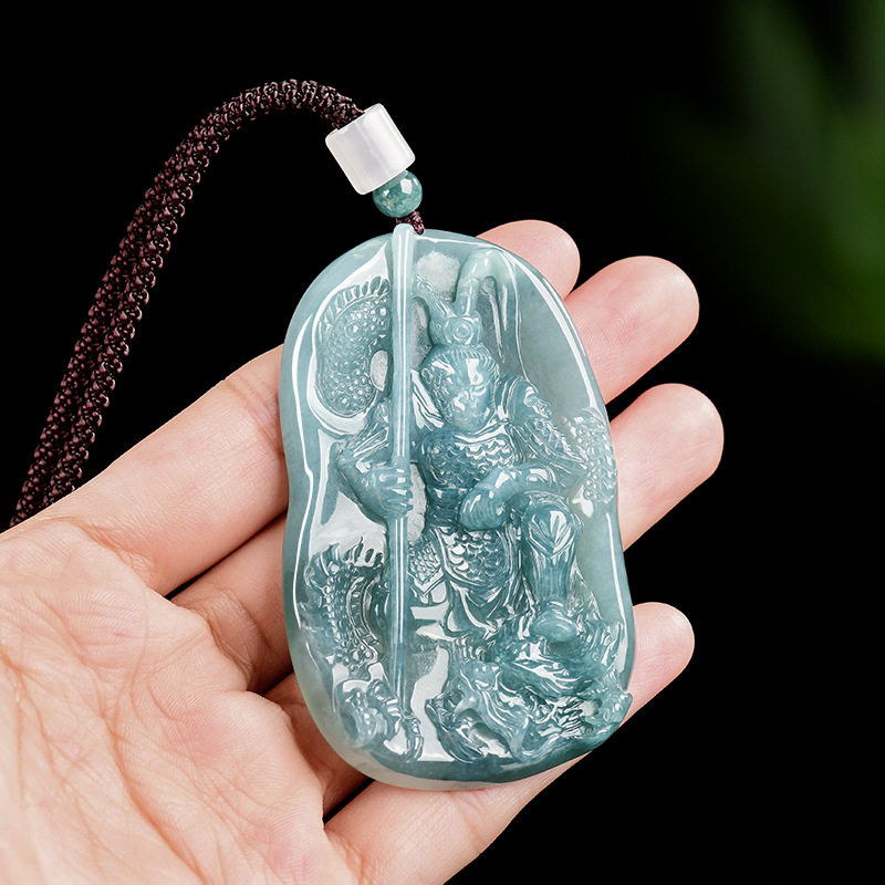 Burmese Jadeite Monkey King Pe - Vintage Women Fashion recension och pris